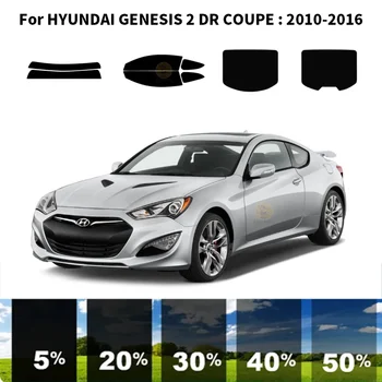 Precut нанокерамика кола UV прозорец оттенък комплект автомобилни прозорец филм за HYUNDAI GENESIS 2 DR COUPE 2010-2016