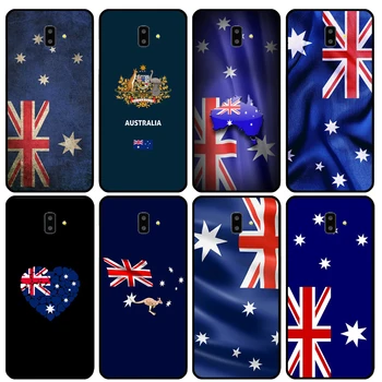 Австралийски флаг случай за Samsung Galaxy J7 J5 J3 2017 J1 A3 A5 2016 A6 A7 A8 A9 J8 J6 J4 Plus 2018 капак
