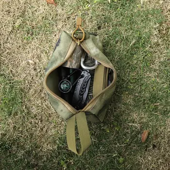 Водоустойчива чанта за кръста лека спортна чанта водоустойчива тактическа чанта за съхранение на къмпинг с капацитет цип затваряне многофункционален